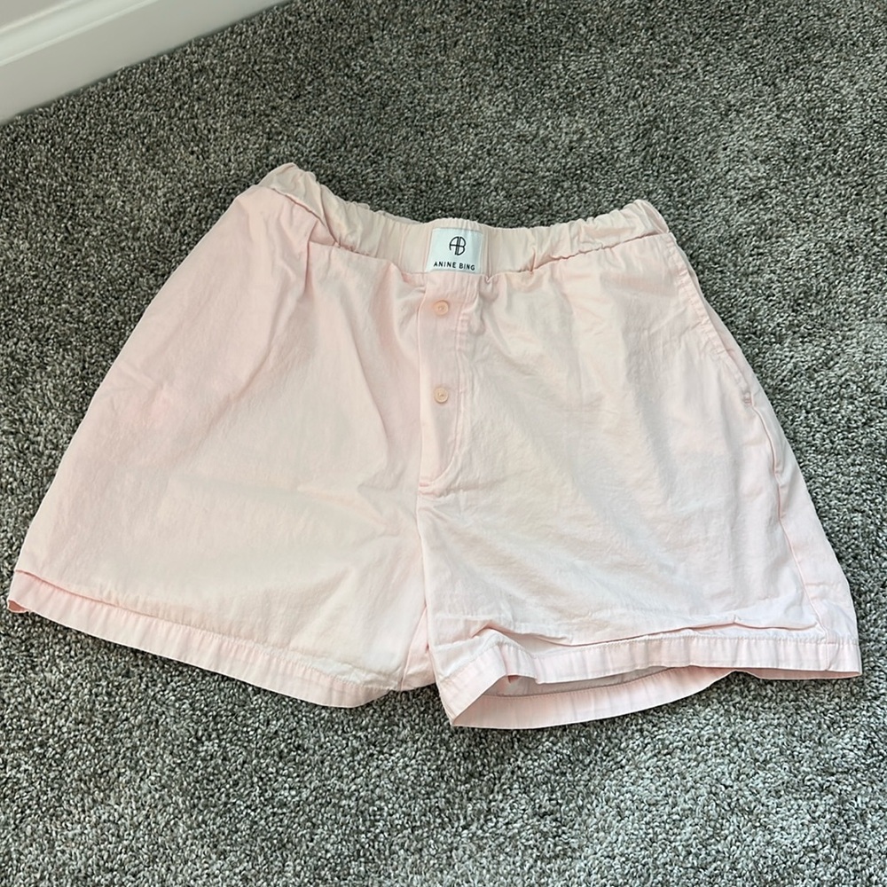 Anine Bing Boxer Shorts (Size s)